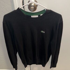 Lacoste Men's Crew Neck Cotton Sweater Size Medium